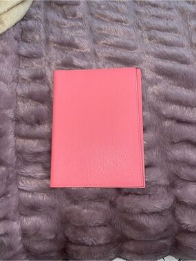 Hermes Pink Leather Agenda Cover